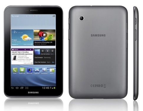 Galaxy Tab 2 giá chính thức từ 250 USD