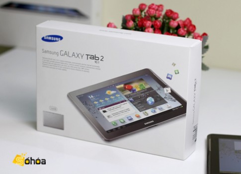 Galaxy Tab 2 màn hình 10,1 inch tại VN