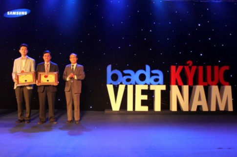 Gian ứng dụng Bada lập 2 kỷ lục Việt Nam