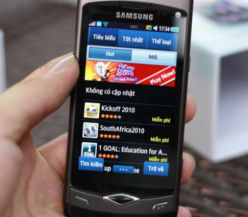 Gian ứng dụng Samsung Bada đạt 100 triệu lượt tải