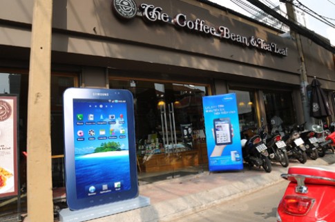 Giới chơi Galaxy Tab Sài Gòn offline