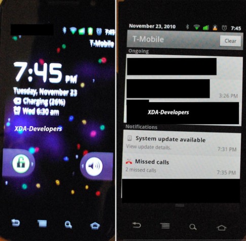 Google Nexus S chạy Android 2.3
