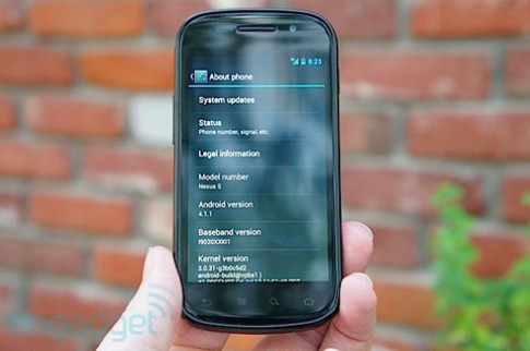Goolge nâng cấp Nexus S lên Jelly Bean