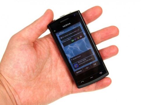 Hình ảnh Nokia 500 sắp bán ra