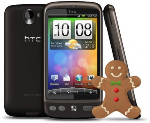 HTC Desire lên Gingerbread vào cuối tháng 7