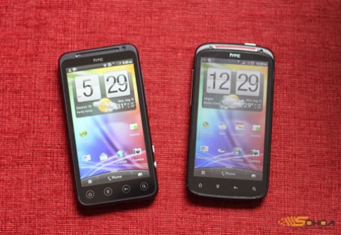 HTC EVO 3D vs. Sensation