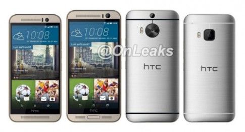HTC One M9 bản phóng to có màn hình 2K, cảm biến vân tay