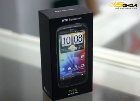 HTC Sensation đầu tiên về VN giá 14,5 triệu