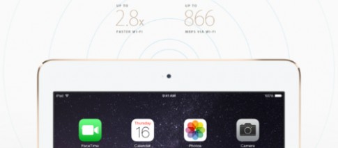 iPad Air 2 kết nối Wi-Fi nhanh nhất thế giới