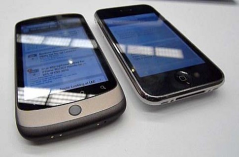 iPhone 3GS so dáng Nexus One