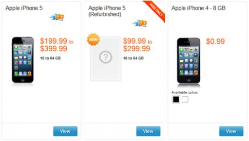 iPhone 5 có hàng ‘refurbished’ sớm, giá từ 99 USD