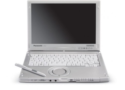Laptop màn hình lật xoay siêu nhẹ của Panasonic