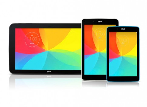 LG G Pad có ba phiên bản màn hình như Galaxy Tab