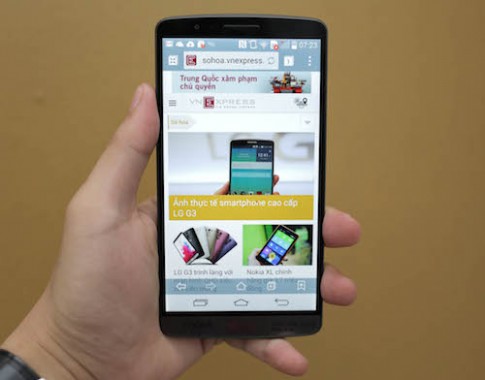 LG G3 ấn tượng với tốc độ chụp siêu nhanh