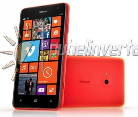 Lumia 625 - Windows Phone lớn nhất của Nokia lộ diện