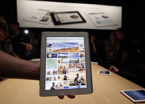Màn hình Retina trên iPad mới do Samsung sản xuất