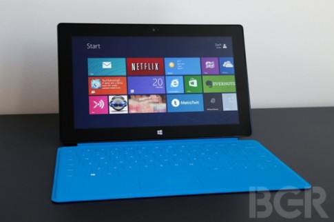 Microsoft Surface có bản cập nhật phần mềm đầu tiên