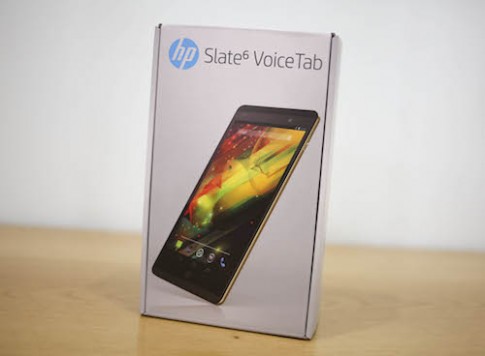 ​Mở hộp HP Slate 6 Voice Tab tại Việt Nam