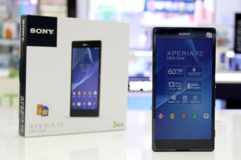 Mở hộp Xperia T2 Ultra - phablet 6 inch 2 SIM của Sony