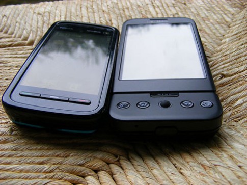 Nokia 5800 XpressMusic vs. Google G1