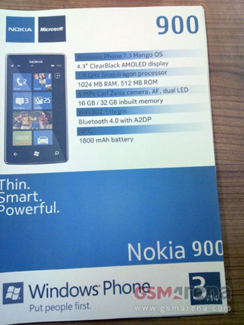 Nokia 900, 800 và 710 hôm nay ra mắt