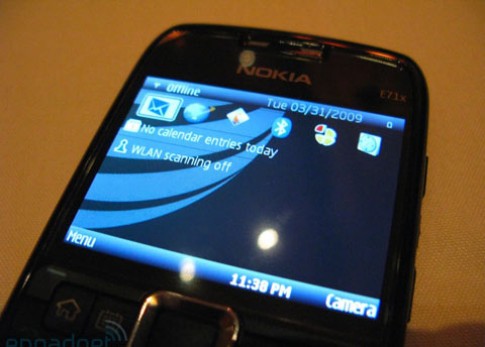 Nokia E71 phiên bản của Mỹ