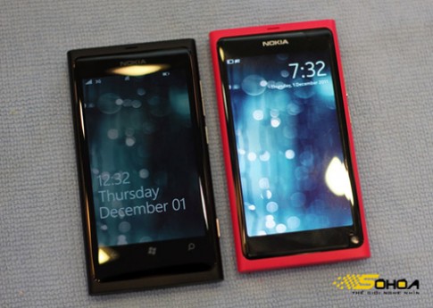 Nokia Lumia 800 so dáng với N9