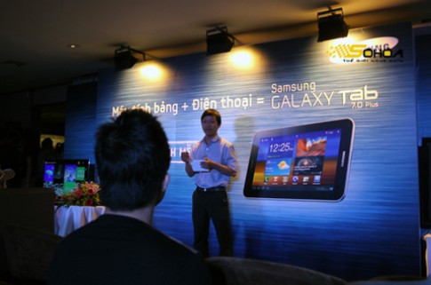 Offline trải nghiệm Galaxy Tab 7.0 Plus
