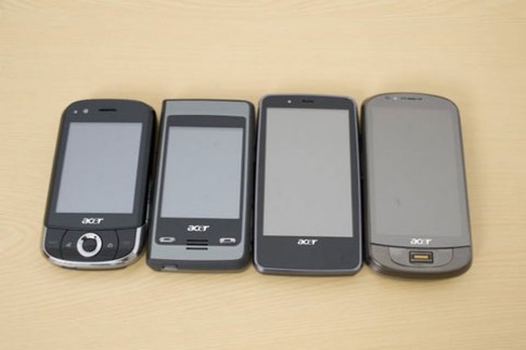 PDA Acer có giá từ 9 tới 12,6 triệu đồng