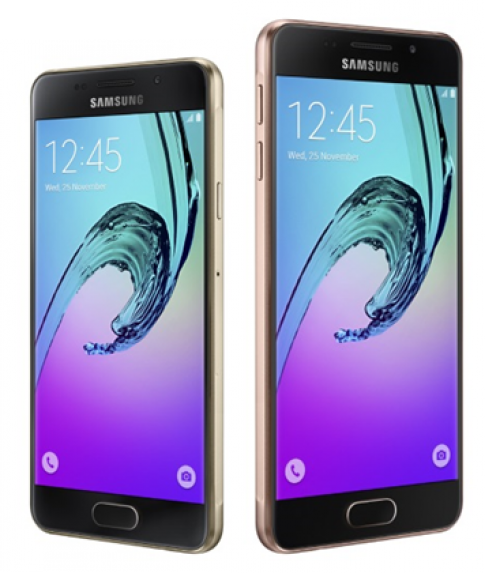 Samsung Galaxy A 2016 mang thiết kế của dòng Galaxy S