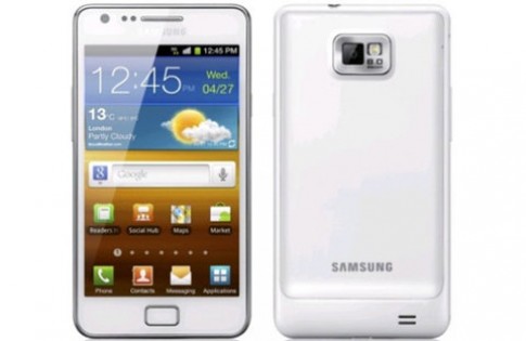 Samsung Galaxy S II trắng bán từ 1/9