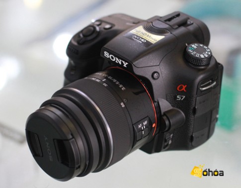 Sony Alpha A57 sắp bán ở VN