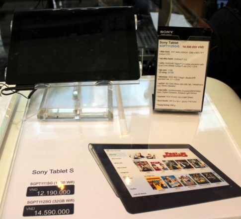 Sony Tablet S chính hãng từ 12,2 triệu