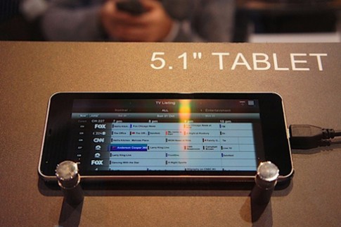 Tablet 5,1 inch vô danh của Toshiba tại CES