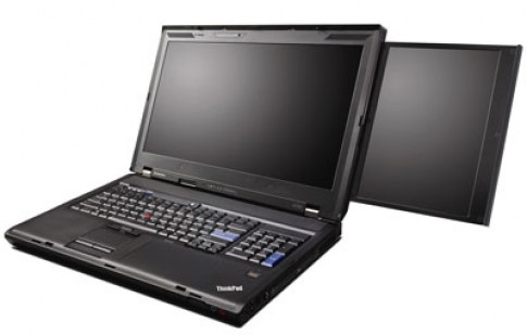 ThinkPad W700ds - laptop cho nhiếp ảnh gia