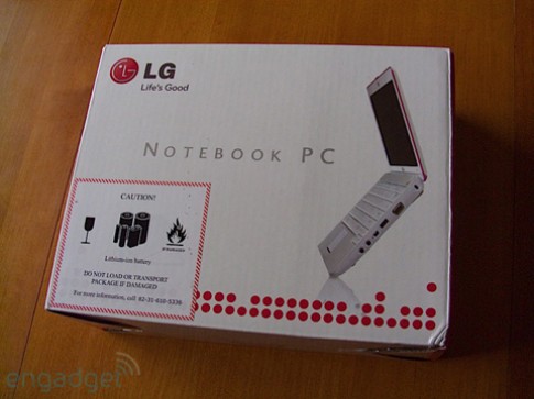 Vẻ đẹp của netbook LG