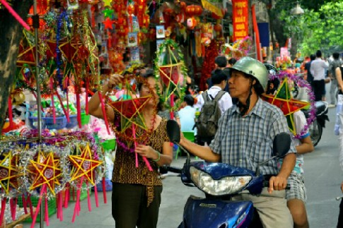 Vui tết trung thu ở Hà Nội