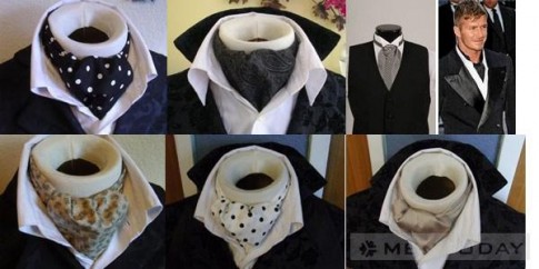 Ascot tie – Phụ kiện thay thế cravat