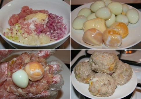 Cách làm bánh bao trứng vịt muối