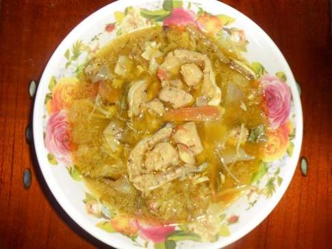 Canh chua cá bông lau