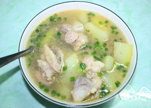 Canh đu đủ ngọt mát ngày nóng