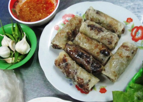 Chả dông - đặc sản Phú Yên