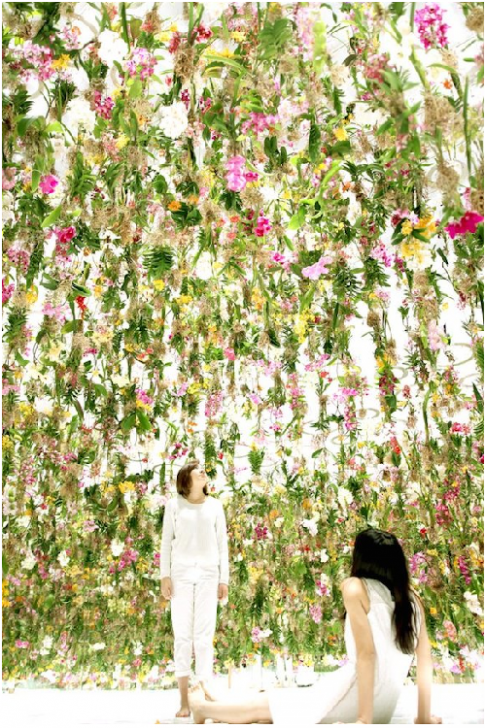 Choáng ngợp trước vẻ kỳ ảo của triển lãm hoa tại Nhật Bản