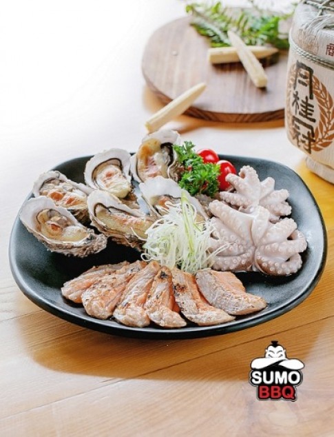 Combo hải sản từ SumoBBQ