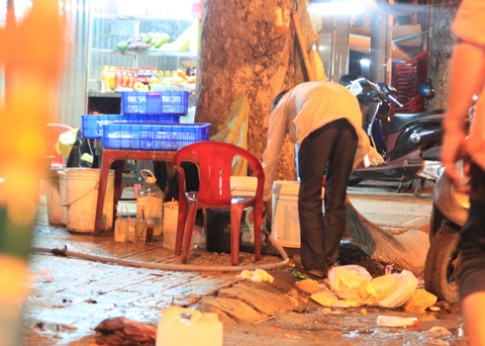 ‘Công nghệ’ chế biến trà đá trà chanh vỉa hè