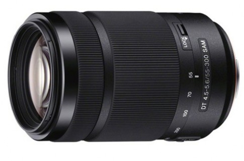 Ống zoom 55-300 mm giá rẻ cho máy Sony Alpha