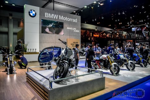 R Nine T Scrambler con át chủ bài của BMW tại triển lãm Bangkok Motor Show 2016
