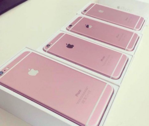 Rò rỉ hàng loạt iPhone 6s / 6s Plus màu hồng