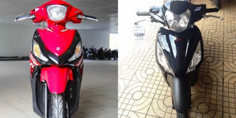 So sánh Suzuki Address 2016 và Honda Vision 2016