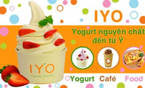 Thưởng thức yogurt kem tại IYO